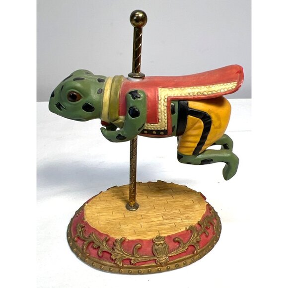 Herschell-Spillman Hop Toad Frog Carousel Figurine Vintage "Golden Age" Collecti - Picture 1 of 6